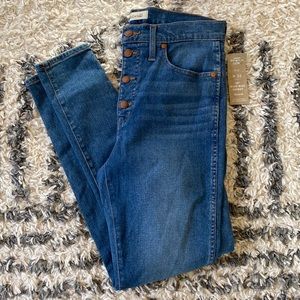 Madewell Highwaisted Skinny Jeans- NWOT
